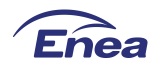 Strona www Enea – dostawca energii elektrycznej